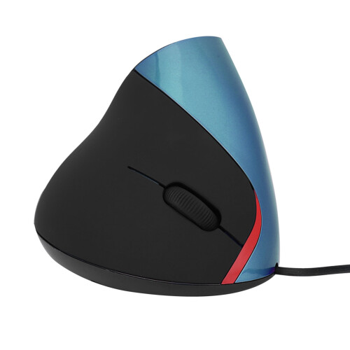 Verticale USB-muis met snoer, ergonomisch, 1600 dpi
