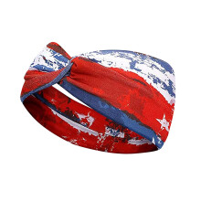 USA-Flaggen-Stirnband, patriotisch, 4. Juli, Festivalfrisur