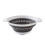 Foldable Colander Basket with Base and Handles PP Silicone 1