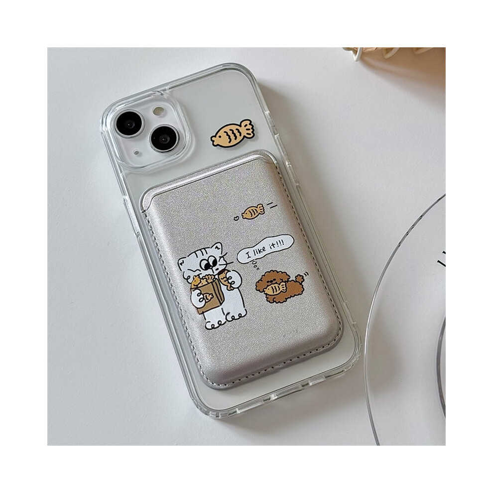 Korean Cute Cat Transparent Phone Case For Iphone 919886128589