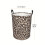 Leopard-Pattern Round Laundry Basket Toy for Clothes Organization & Bathroom/Room Decoration 4