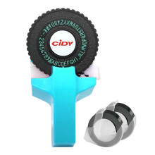 Manual Embossing Label Maker Compact Ergonomic for Office