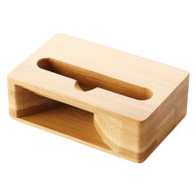 Wooden Smartphone Sound Amplifier Stand Square