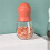 Clear glass pepper grinder with adjustable crank, 1 unit 1