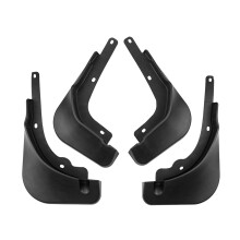 4pc MudFlap For Hyundai Custo 2021-2023, Custom No Drilling Splash Guards Mud Guards Decorative Accessories, Front Rear Fender Protector-black