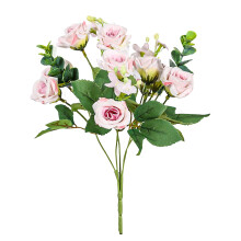 2026 New Artificial Rose Bouquet Small Bouquet of 10 Realistic Rose Flowers Perfect for Wedding Decorations and Home Centerpieces