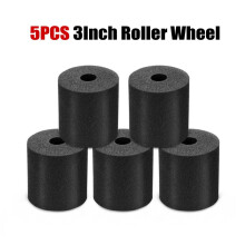Spare Roller Wheel Set 3 inch 75mm Sponge 5 pcs