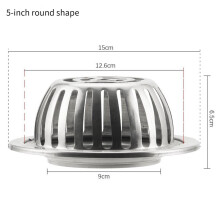 Removable 345inch Gutter Leaf Guard in Stainless Steel for Easy Cleaning
