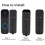 Blink Video Doorbell Backplate Black Plastic 1 Pack 8
