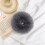Scrunchies Faux Rabbit Fur 6 Pcs 1