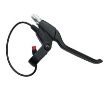 For Pro Ebike Brake Levers Handle Power Off Left Right Portable Aluminum Alloy Black Electric Scooter