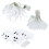 3Pack Halloween String Lights 3D String Lights Decorative Lamps for Party Patio Colorful 8