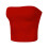 Asdoklhq Women's Solid Tube Top Red M 4
