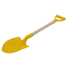 Kids Beach Sand Shovels Kit 21.3" Wooden Handle ABS
