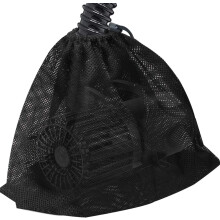 Pond Pump Filter Bag Black Nylon Mesh 17.7" x 17.7"