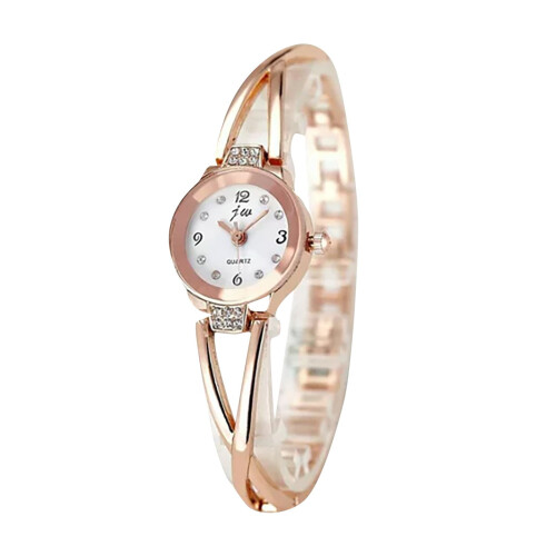 Willtoo Quartz Analog Ring Watch Steel Elastic