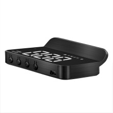 Universal Car Heads Up Display HUD Digital Speedometer Backup Camera with Real- Speed Projection for Enhanced Driving