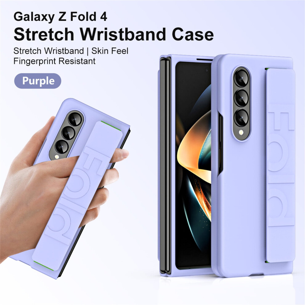 Samsung Galaxy Z Fold 4 Case 7.6 Inch Wristband Purple 962125711035