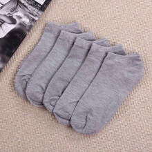 Unisex Sports Socks Combed Cotton Mesh 5 Pairs