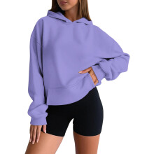 Women's Soft Casual Hooded Sweatshirt – Lightweight Pullover Hoodie for Everyday Wear & Loungewear, Compatible with Haut Ete Femme