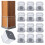 Silicone Chair Leg Protectors Square 32 Pcs 1
