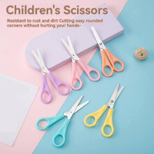 Safety Scissors Blunt Tip 5.2 inch Right Left Handed