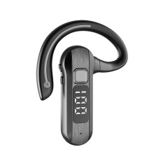 Bluetooth Headset Wireless Bluetooth Earpiece Single Ear Voice Control Answer Earphones for Cell Phone With Noise Cancelling Microphone for Driving