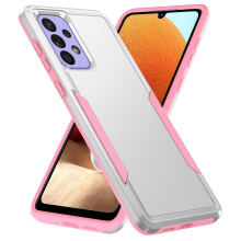 Galaxy A53 5G-skal Vitt Militärklassat Dubbelskiktsskal