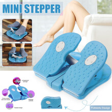 Mini folding under desk treadmill portable pedal exerciser