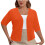 Women's Oversized Solid Cardigan Short Sleeve Open Front 1