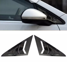 For Golf 7 MK7 MK7.5 2013-2019 Rear Window Louver Shutter Cover Side Vent Trim