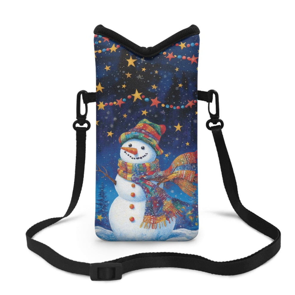 Neoprene Crossbody Phone Sleeve With Adjustable Strap, 4 X 962125722048
