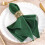 Green Easter Cloth Napkins Linen Cotton 6-Pack 1