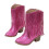 Girls Solid Leather Western Cowboy Boots Tassels 3