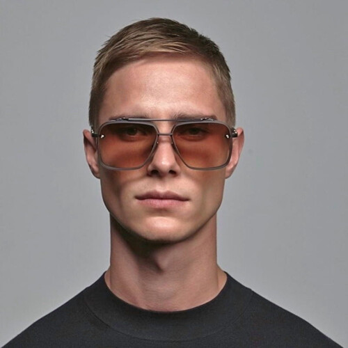 XH1261 Square Frameless Sunglasses 2