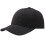 Cappellino da baseball snapback da donna nero in cotone e poliestere 1
