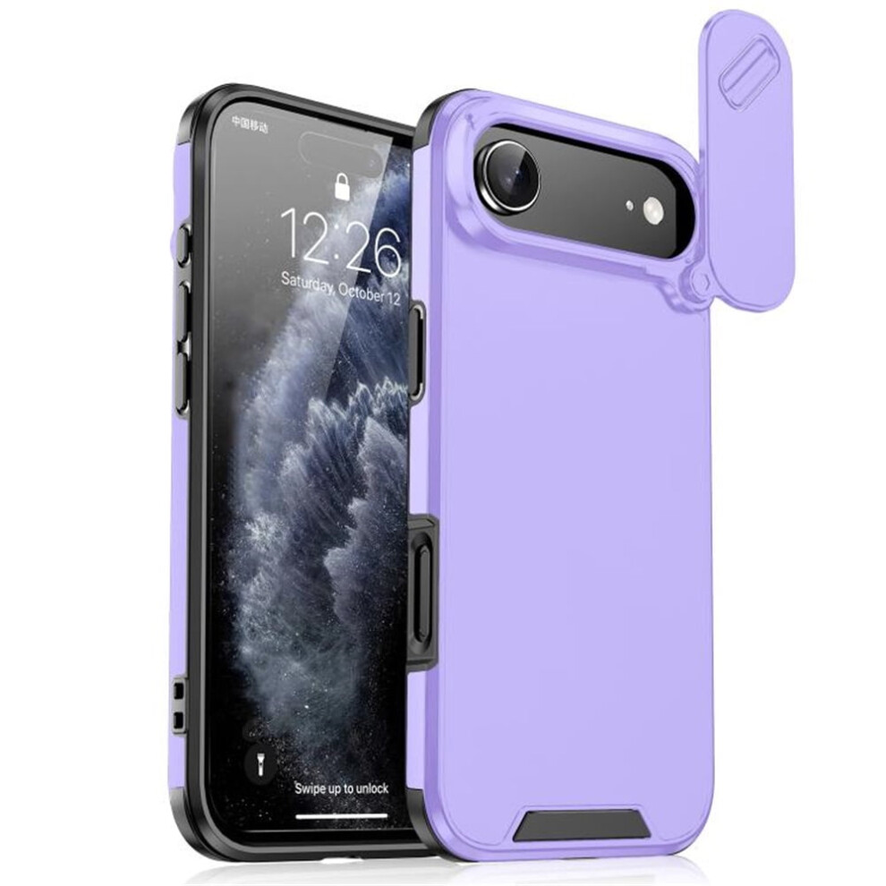 Heavy-Duty Shockproof Iphone Case 6.5 Inch With Purple 937196032433