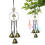 Handmade brass witch bells for door knob, 2026 1