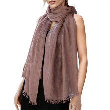 Womens Scarf Winter Blanket Large Scarves Thick Soft Warm Plaid or Solid Color Scarfs