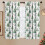 Green Christmas Tree Curtains Polyester 140x70cm 1