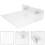 Acrylic Bird Perch Stand with Strong Cup for Parrot Cage and Window Mounting 1
