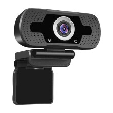 1080P HD Webcam with Mic, Wide Angle, Stand for PC/MAC/Laptop/Desktop, Compatible with YouTube, Skype, Zoom, Xbox One, PS4
