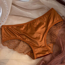 Women Clothing Clearance Sale Underwear Briefs Ladies Underpants Low Rise Underwear Lady Underwear Women Brief Underwear(Brown)