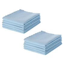 Microfiber Cleaning Cloth for Glass and Windows 10 Pack