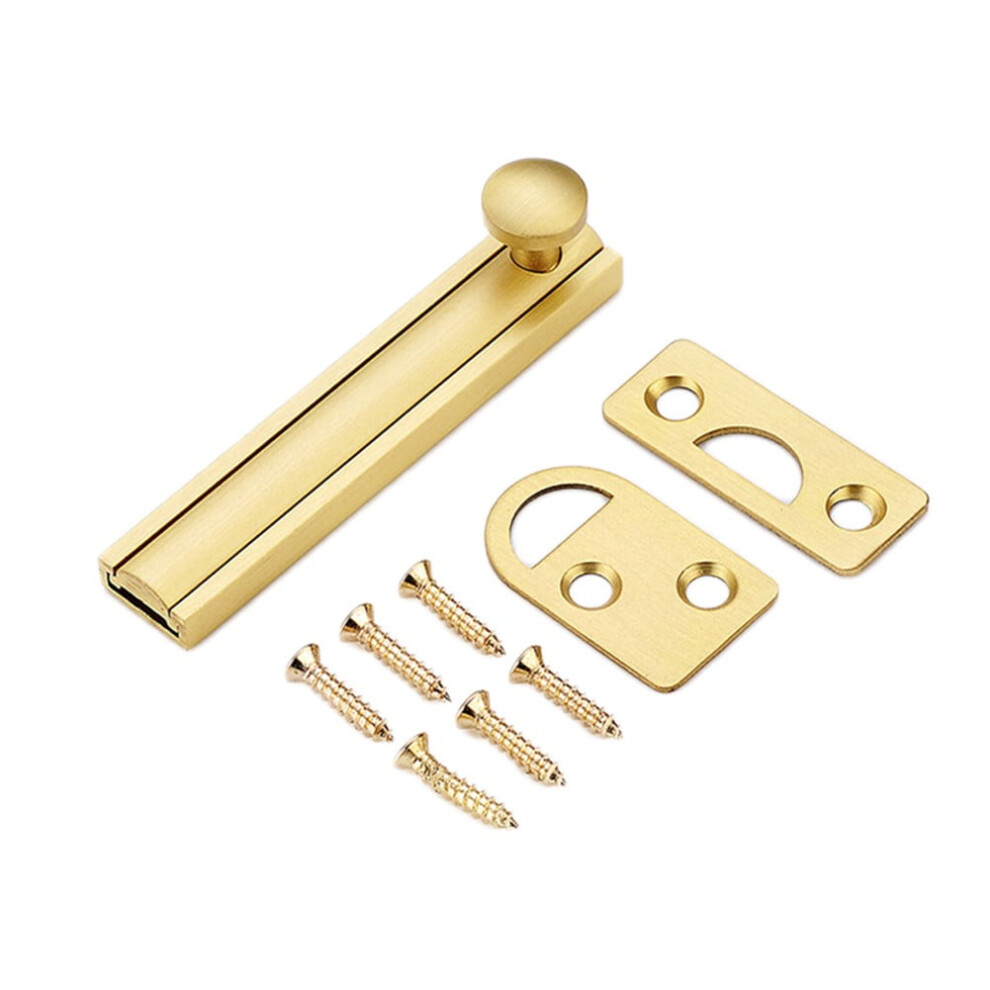 Sliding Door Latch Bolt With Hasp For Bedroom Bathroom 962125713916