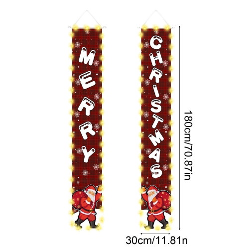 AuroraX Christmas LED Banner 1271 in (2 pcs) 2