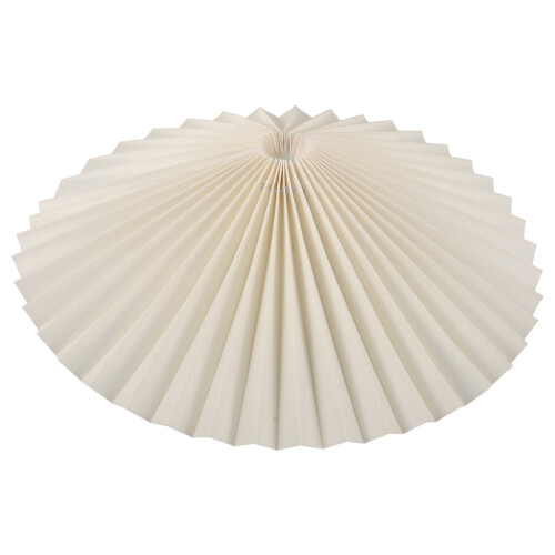 Pleated lampshade pendant light fixture