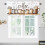 Coffee Theme Kitchen Curtain Valance Thermal Insulated 1