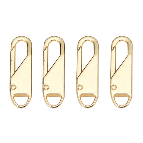 Detachable Metal Zipper Pulls 4 pcs 1.46 inch