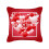 Peach Skin Pillowcase Storage Organizer Red 1